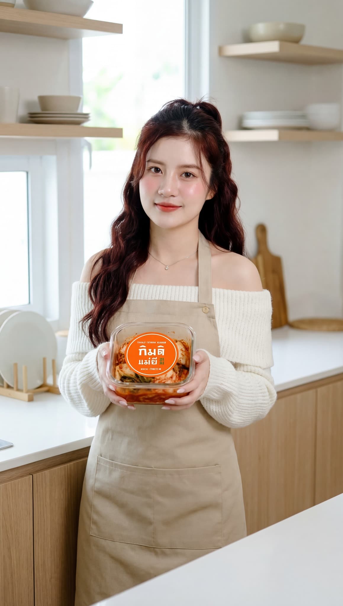 เติมความสดชื่นและสุขภาพที่ดี กิมจิแม่บี - ถุงฟอยล์บรรจุกิมจิโฮมเมด